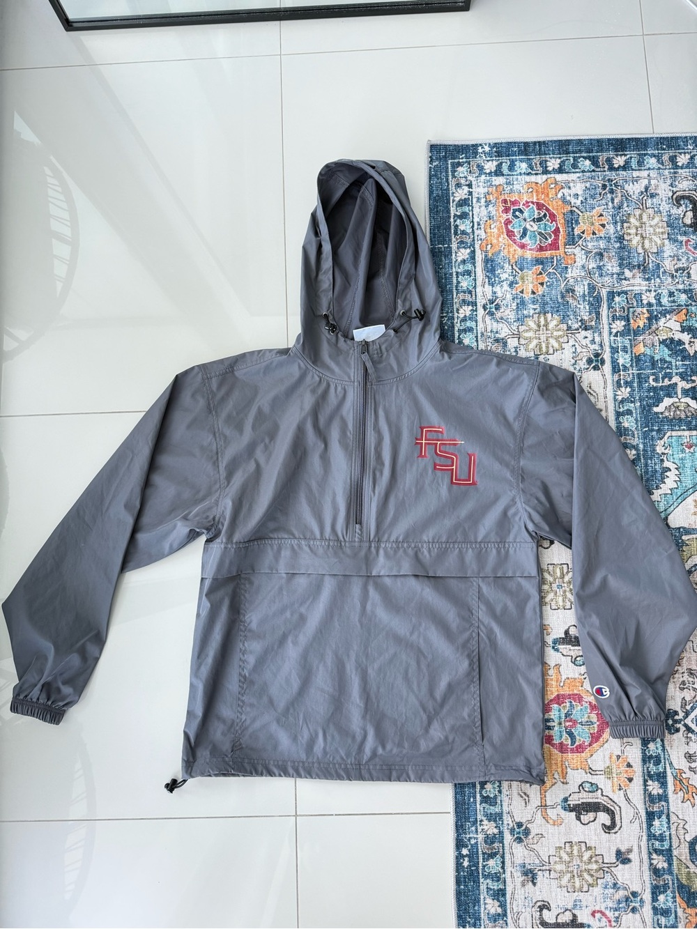 Champion FSU Cinchable Quarter Zip